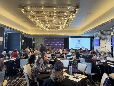 A working group in session